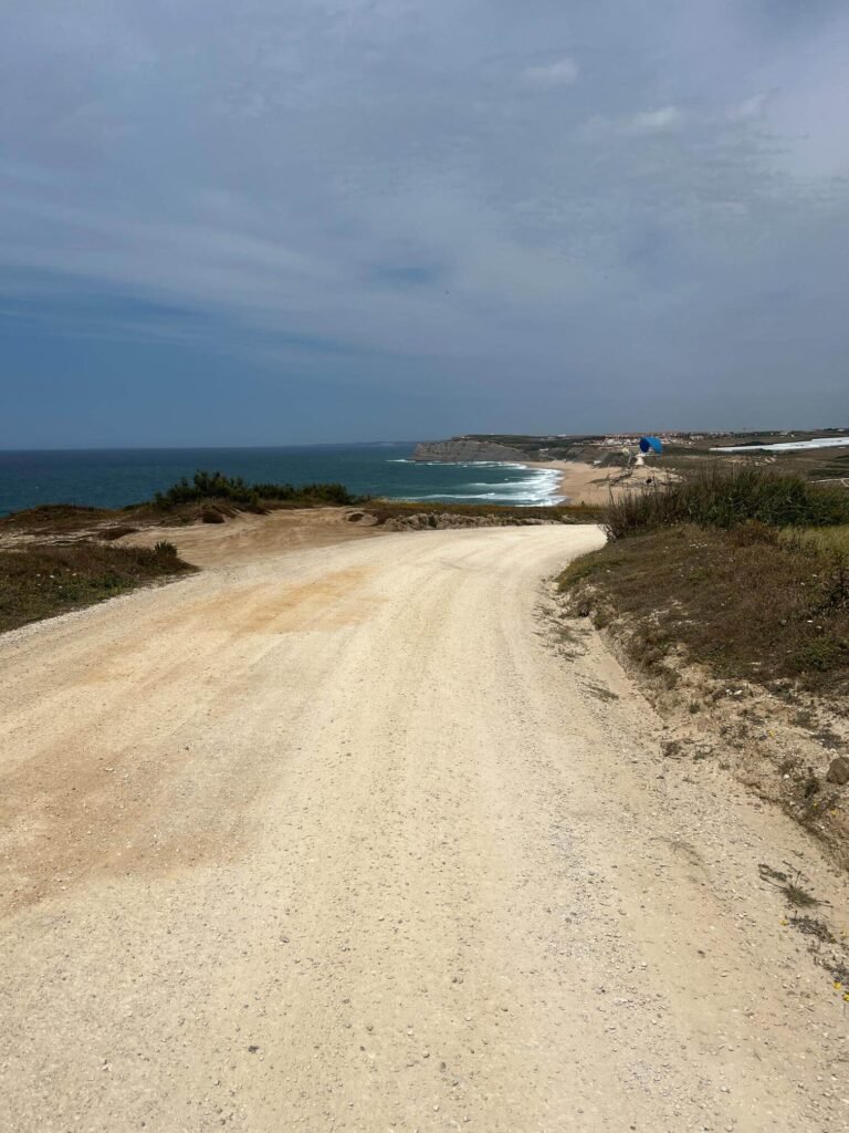 Bikepacking Portugal — Gravel road near Cambelas